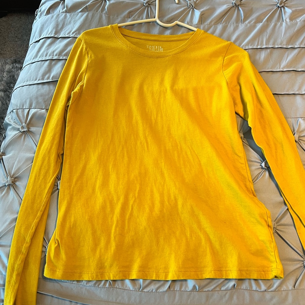 Yellow long sleeve